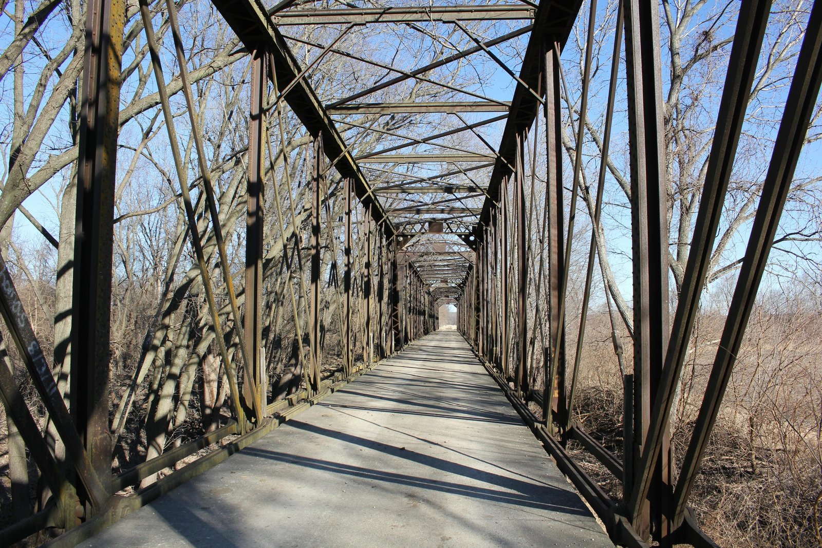 Inside west span (span #4)